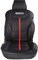 SPARCO SPCS414RD - Ferrara Modell Universal Autositzlehne, schwarz / rot.