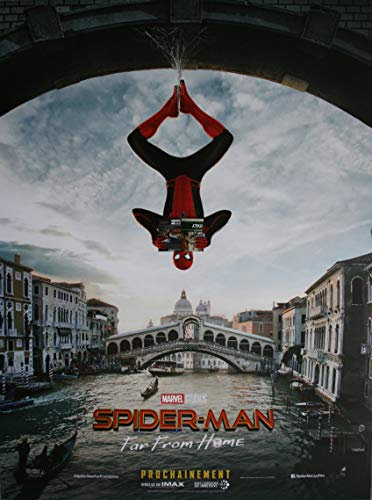 Spider Man Far from Home Filmposter Original Rollen (Format 53 x 40 cm) Preventive B