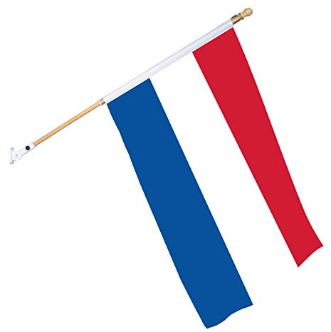 DOMMER Nationenflagge 150 x 90 inkl. Roll Over Stab und Wandhalterung (Niederlande)