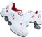 HUOQILIN Rollschuhe Unisexe Skates 2-in-1 Multifunktions Inliner 4-Rad Verstellbare Roller Skates,Verstecktes Rad Ice Skate,Einstellbare Rollschuhe Für Skaten,Laufen,Red-37