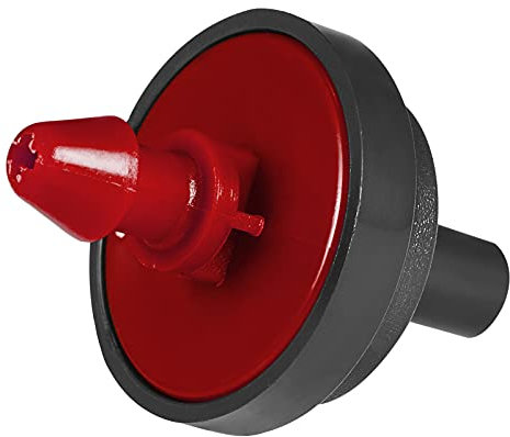 LiquiDrip 1/2 GPH Irrigation Drippers & Drip Emitters Maintain Constant Flow, 1/2 GPH Pressure Compensating Drippers, 1/2 GPH Inline Drippers & Drip Irrigation Emitters, 50 Per Bag, Red/Black