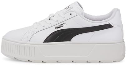 PUMA Damen Karmen L Sneaker, White Black, 39 EU
