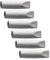 FABER-CASTELL 205049 - Radiergummi Grip 2001 Eraser Cap, 12 Radierer zum aufstecken