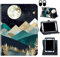 for Nokia T10 Tablet Case/for Nokia T10 8 inch 2022 Tablet Case, 360 Degree Rotating Stand and Magnetic Closure Case for Nokia T10 (Model TA-1472) Tablet 8 inch 2022 Release,Aesthetic Mountain Sunset
