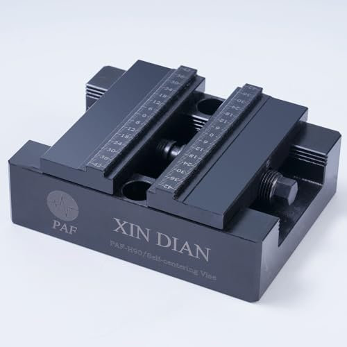 Morsa CNC autocentrante H90-10-100, apertura ganascia da 10-100 mm, coppia 70 Nm, precisione ± 0,03 mm, acciaio 4CR13H, compatibile EROWA/3R