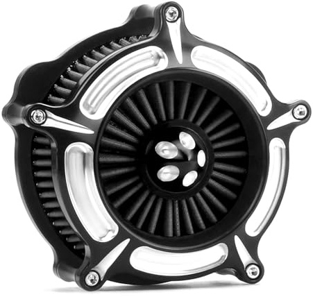 TOPRAMETAL Sportster 883 Turbina Spike Air Cleaner filtro di aspirazione Per Harley Sportster 1200 883 Forty Eight Moto