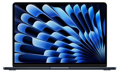 Apple 2024 Portable MacBook Air 13 Pouces avec Puce M3 : écran Liquid Retina 13,6 Pouces, 8 Go de mémoire unifiée, 512 Go de Stockage SSD, Clavier rétroéclairé, caméra FaceTime HD 1080p. Minuit