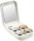 Mckgute Contact Lens Case, Hard Travel Contact Lenses Box Holder Container Soak Storage Kit Cute With Mirror, Tweezers, Remover Tool Stick, Eye Contact Case Container Holder Solution for Daily Outdoor
