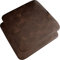 QYANPEN [Set aus 1/2/4] Quadratische rutschfeste Stuhlpolster, wasserdichtes Sitzkissen/Stuhlkissen aus Leder für Esszimmer, Küche, Büro, Computer (Farbe: Stil E, Größe: 40 x 40 cm (2er-Set))