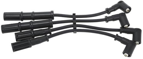 QUARKZMAN Zündleitungssatz Zündungskabel Zündkabelsatz Set für Fiat 500 2007-2023 Nr. 55195775 - Packung mit 4