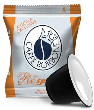 Caffè Borbone Respresso, Exclusive Coffee Blend - 120 Capsules - Compatible with Nespresso®* coffee machines for domestic use