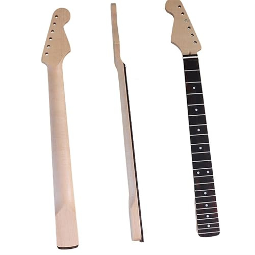 Linkshänder Hals Elektrische Gitarre Backhanded Griff Palisander Griffbrett 22 Bünde Ahorn Matt Gitarre Zubehör DIY