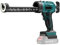 Akku-Kartuschenpistole für Makita 18V Batterie,Akku Kartuschenpresse mit LED-Licht und 4 Geschwindigkeiten, Elektrische Kartuschenpresse für 300 ml-Kartuschen,für Abdichten, Spachteln (ohne Akku)