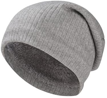 SRZYMJ Winter Warm Mütze, Schal Sets für Damen Herren, Cap Herren Winter Fleecemützen Damen Schlauchschal Dünn Schirmmützen Für Damen Winter Fliegermützen Nackenwärmer Herren Schal Dreieck