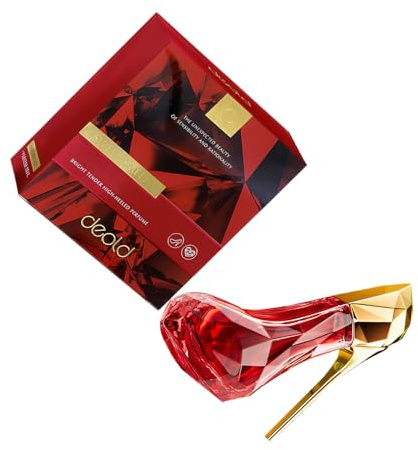 SUIOPPYUW Edles High Heels Parfüm, klassischer Duft von Eleganz und Weiblichkeit, strahlend zartes High Heels Parfum, edel und elegant