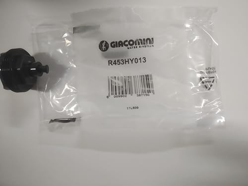 Giacomini Adaptador R453HY013 para sistemas hidráulicos, abrazadera de plástico para llave R400 + clavija