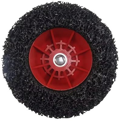 Radnabenschleifer Auto & Akkuschrauber Set – 150mm Silizium-Karbid Kugelkopfschleifer, Radnaben-Bürste, Radnabenreiniger für Felgenwechsel, Radnabe reinigen, Rostentfernung – Universell für Auto