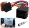 A200, Set Adattatore Radio Universale Per Autoradio, Con Cavo Di Collegamento 16 Poli ISO, Adattatore Antenna Din E Prolunga, Compatibile Con Molte Marche Di Auto