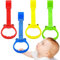 Celuicion Baby Pull Up Bar, Playpen -Pull -Up -Ringe | 4 Stück Cartoon Geruchsloser Baby Pull -Up -Griffe,Ergonomisches Playpen Accessoires, Kindergartenmöbel, Bettwäsche und für Heimnutzer,