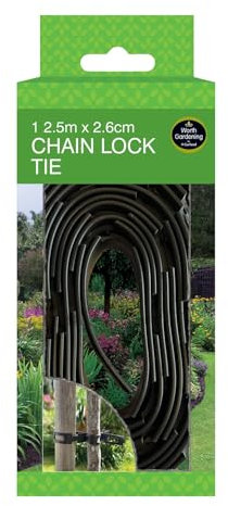 Garland Chain Lock Tie Adjustable Resusable Versatile Strong Tree Support 2.5m x 2.6cm