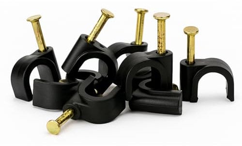 [FIXINGS DIRECT] 13mm Hold Tight Hose Pipe Wall Clips – Compatible with Hozelock | Garden Irrigation Systems, Watering, Micro Drip Pipework Multi Size Packs (25)