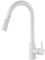 SdaryWare Rubinetto da Cucina Estraibile con sensore Dorato, Miscelatore con Controllo Touch sensibile per Cucina, Rubinetto da Cucina con sensore Touch,Blanc-No Touch