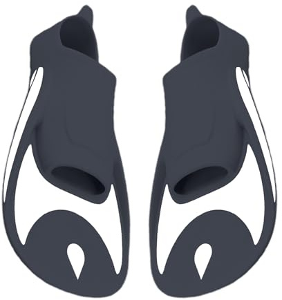 Aletas de entrenamiento de natación - Juego de esnórquel de goma | PP Freeiving Gear | Equipo deportivo para hombres mujeres adultos piscina playa vacaciones snorkel