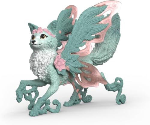 Schleich BAYALA | Magischer Federfuchs 70845 | 15 x 8 x 18 cm | Spielfigur ab 5 Jahren | detailgetreue, fantastische Figuren | magische Sammelfiguren | Geschenk für Mädchen und Jungen