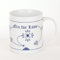 Ocean Line - Tazza XXL Nix für Lütte, Motivo Floreale Indiano, Misura Maxi, 0,5 l, Colore: Blu