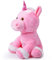 Monzana® Kuscheltier XL Plüschtier Einhorn für Babys Kinder Allergiker geeignet 72 cm groß Plüsch Stofftier Pink