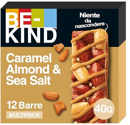 Be-Kind Caramel Almond & Sea Salt Nussriegel, 12er Pack (12 x 40 g)