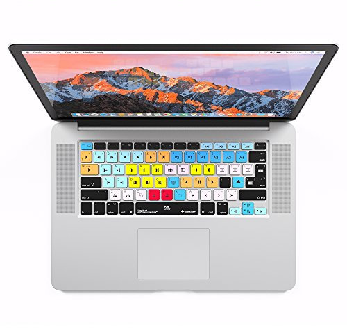 Avid Media Composer Tastaturabdeckung | passend für Apple MacBook Pro Retina 13 Zoll und 15 Zoll