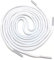 Round Boot Laces/Shoelaces [140cm, White]