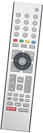 ALLIMITY TS1187R Telecomando Sostituisci per Grundig TV 32CLE8327BL TS1-R6 48CLE6425BR 46VLE8160SL 55VLE841BL 55VLE8471BL 65FLX9490SP 65FLX9491SL RC3214801/01