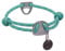 RUFFWEAR Knot-a-Collar, Reflective Adjustable Rope Dog Collar, 20-26, Aurora Teal