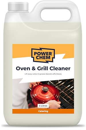 Heavy Duty Grill, BBQ Barbeque and Oven Cleaner ¦ Great for Removing Burnt on Grease, Food and Carbon Deposits ¦ Ready to use Formula 5L