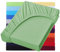 NatureMark Basic Boxspringbett & Wasserbett Spannbettlaken 200 x 220 cm - 40 cm Steghöhe - 200x220cm Spannbetttuch - 100% Baumwolle, Jade