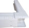 Angolo Interno Canalina per condizionatori 75x60 mm nascondi cavi climatizzatore passacavi bianco coprifili a parete con copertura e accessori canaline