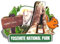 Orlybar Kühlschrankmagnet aus Holz, Motiv: USA Yosemite National Park, 3D-Sehenswürdigkeiten, Reisen, Sammlerstück, Souvenirs, Dekoration, handgefertigt