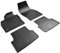 WALSER DirtGuard Gummi Fussmatten Auto für Seat Ibiza V/Seat Arona/Skoda Fabia IV 2021-Heute, 100% passgenaue Auto Fußmatten, robuste Universal Fußmatte Auto, Gummimatten Auto