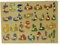 Arabic Alphabet Board Wooden Animal Letters Arabic Alphabet Board Wooden Animal Letters Jigsaw With Knobs Early Educational Toy Gift For Kids