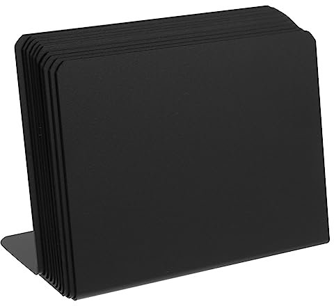 Tischkreidetafeln Schwarz aus Pvc als Stehendes Schild