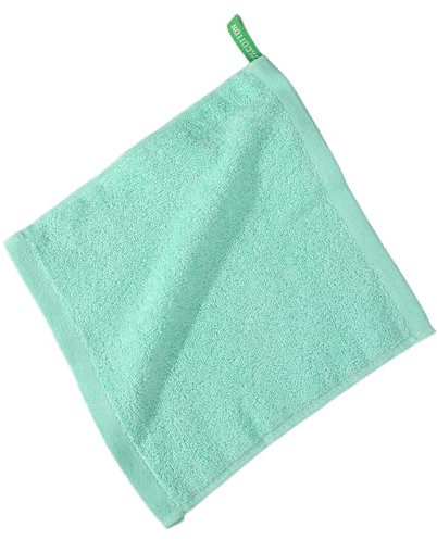 Luxus-Waschlappen-Handtuch-Set, Baby-Waschlappen für Badezimmer, Küche, Mehrzweck-Fingerspitzen-Handtücher und Waschlappen, 25,4 x 25,4 cm Hochglanz Küche Reinigen (Green, One Size)