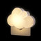 Nachtlicht Steckdose mit Dämmerungssensor Steckdosenlicht LED Wolken Wandlampe Kinderzimmer Stilllicht Baby Erstausstattung Neugeborene