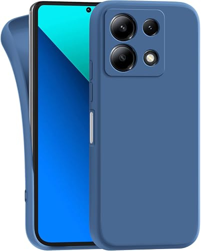 MyGadget Cover per Xiaomi Redmi Note 13 5G - Custodia Protettiva in Silicone Morbido – Case TPU Flessibile - Ultra Protezione Antiurto & Antiscivolo Blu Scuro