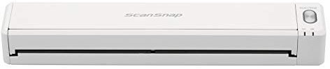 ScanSnap iX100 Blanc - Scanner Portable de Documents - Scanner Rechargeable, A4, sans Fil avec WiFi et USB (Reconditionné)