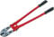 Spectraplast® Bolt Cutter 30 inch Large Red Heavy Duty for Cutting Fence, Steel Wire, Chain, Metal Rods, Screws, Locks, Rivet, and Small Padlock with Rubberized Anti-Slip Easy Grip Handles