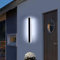 Mikeru 60cm Wall Light 6000k, Acrylic Front Door Lights Garage Lights External 2090lumens Cool White Outdoor Strip Light with IP65 Waterproof Drive Mains Powered Wall Mounted for Garden, Porch