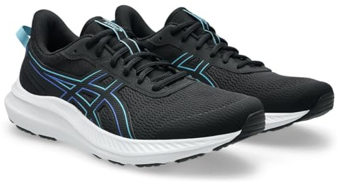 ASICS Herren Jolt 5 Sneaker, Black Dark Cobalt, 41.5 EU