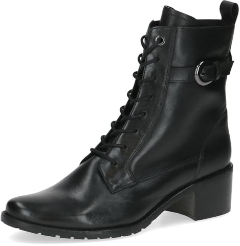 CAPRICE Damen Stiefeletten aus Leder Kleiner Absatz